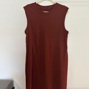 a new day Sleeveless Mini Dress in Rust